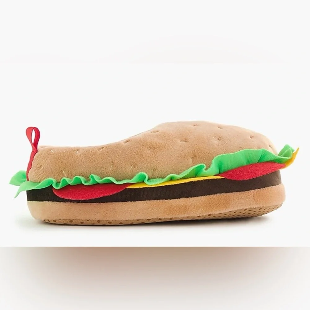 J‎ Crew Crewcuts Unisex Hamburger Slippers